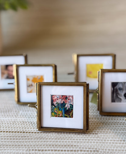 Vintage Keepsake Frame 2"x 2" with Matte