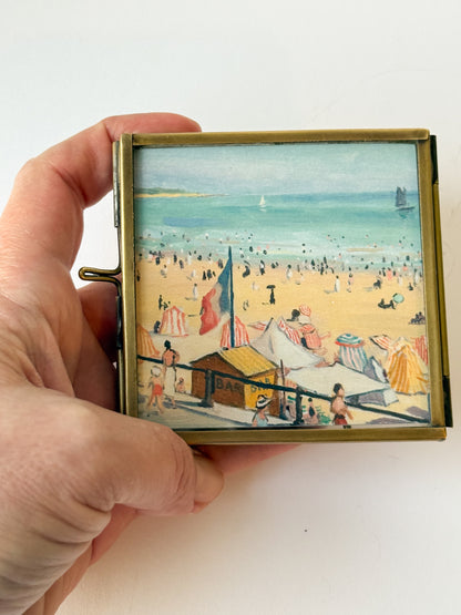 Vintage Brass Frame 3x3
