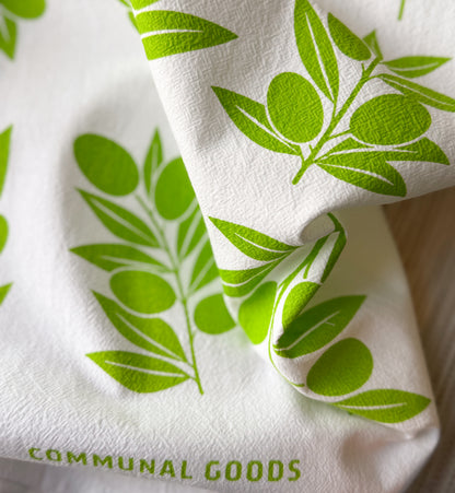 Cotton Olives Towel