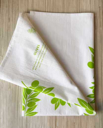 Cotton Olives Towel