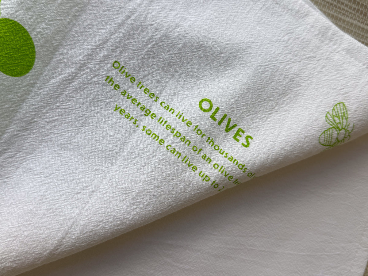 Cotton Olives Towel