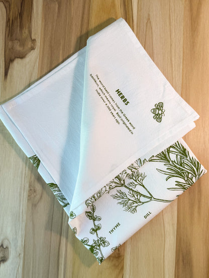 Herb Garden Towel