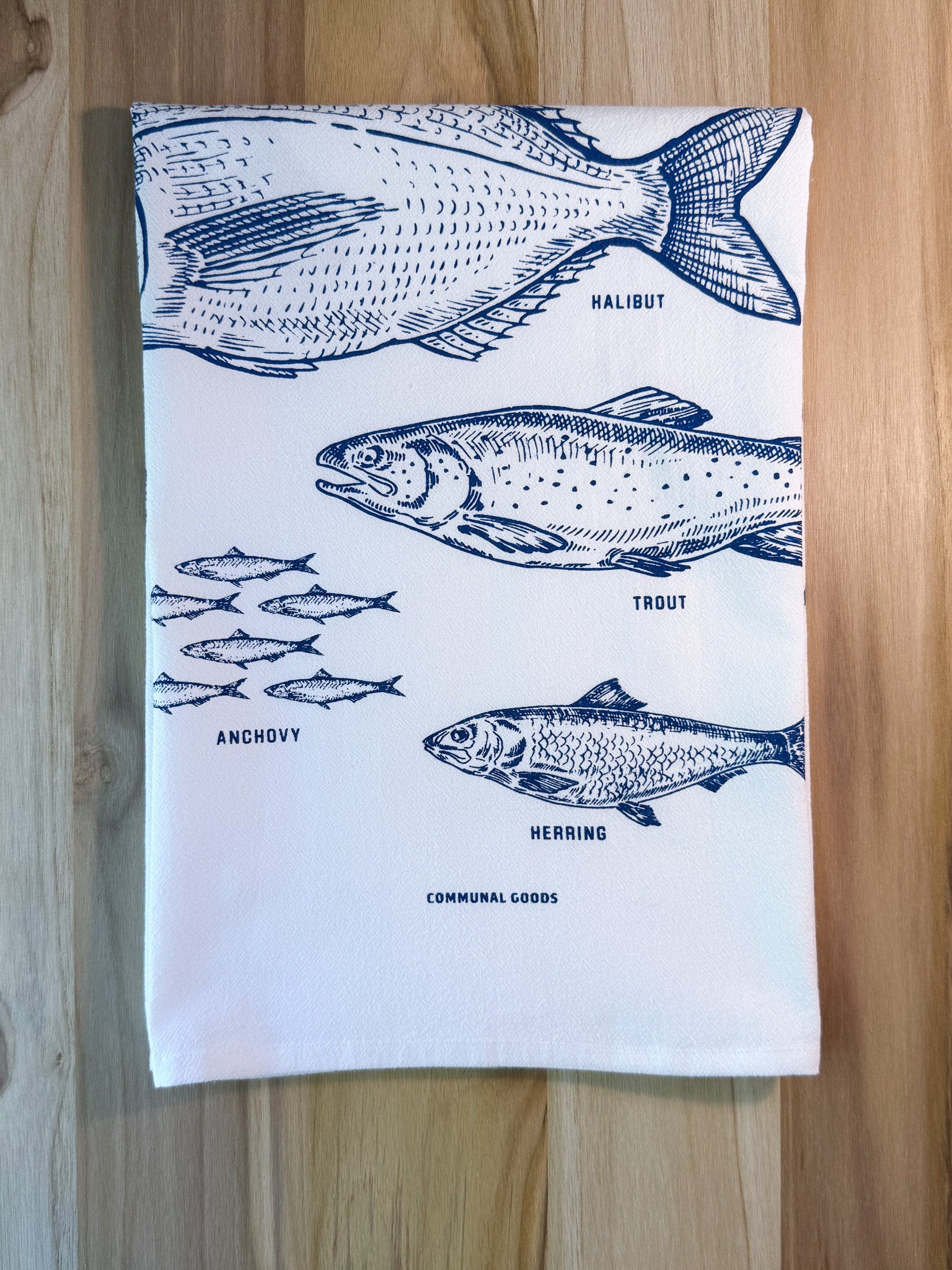 Kitchen Towels, Set of 4, Mediterranean Designs, 28"x28"