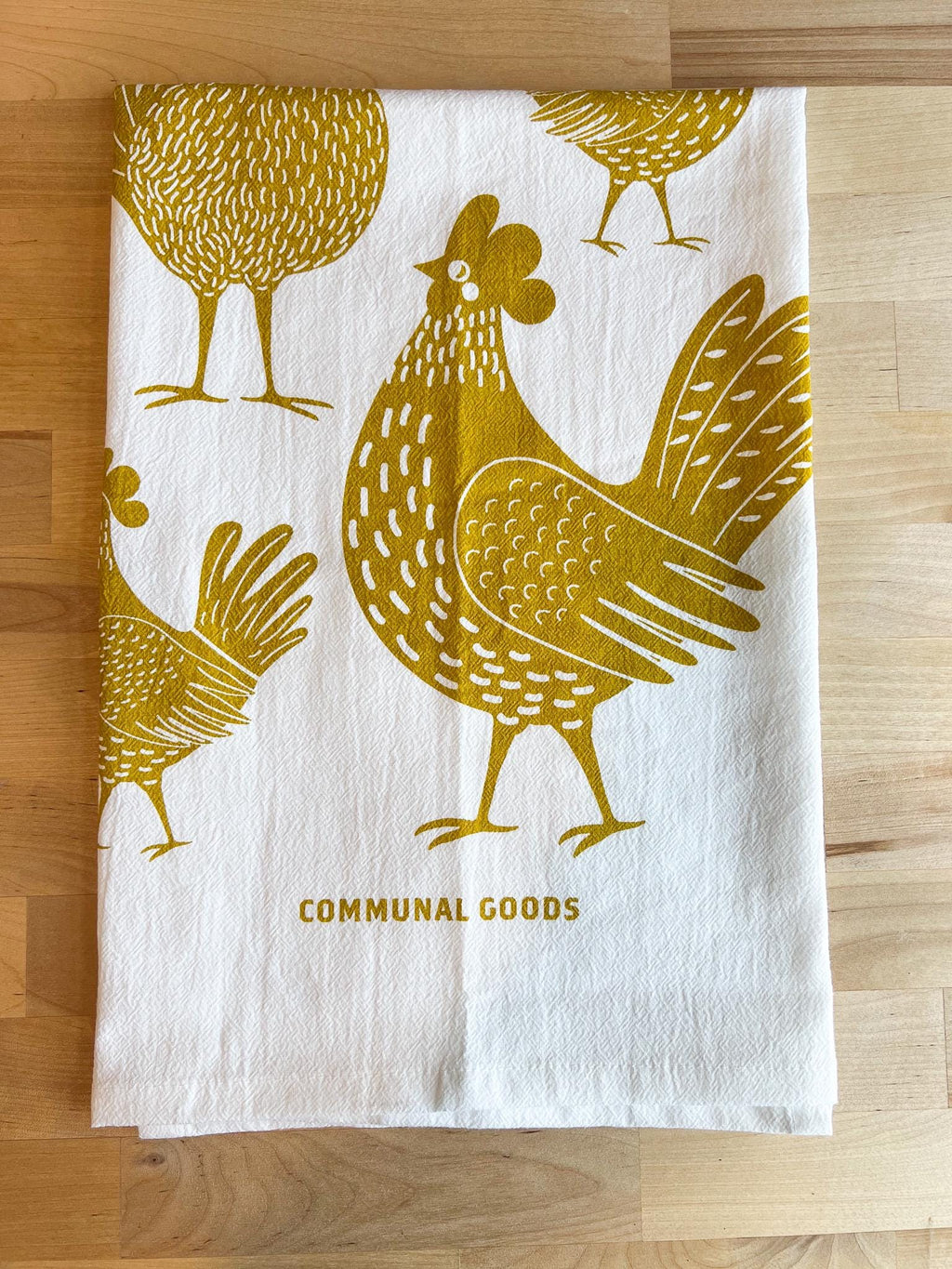 Oversized Cotton Tea Towels, Set of 3 | Eco-Friendly Kitchen Towels | 28”x28”