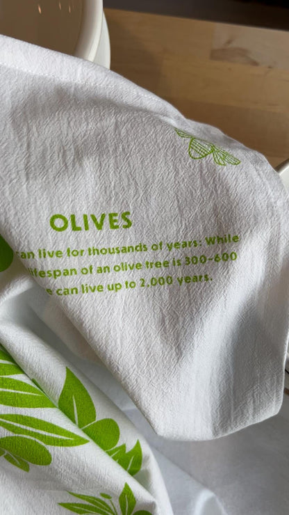 Cotton Olives Towel