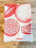 Kitchen Towels Oranges, Oversized Tea Towel