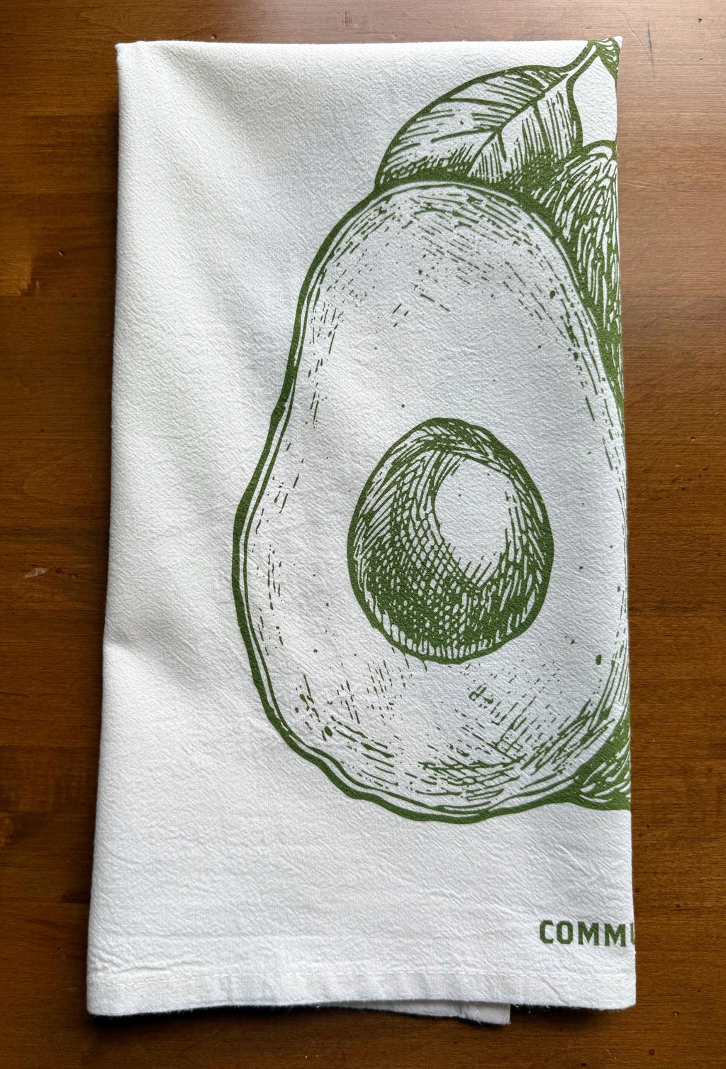 Flour Sack Kitchen Towels: Set of 3, Herbs, Avocados & Oranges Farmhouse Designs | Homeware
