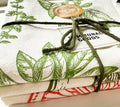Flour Sack Kitchen Towels: Set of 3, Herbs, Avocados & Oranges Farmhouse Designs | Homeware