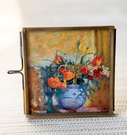 Vintage Brass Frame 3x3
