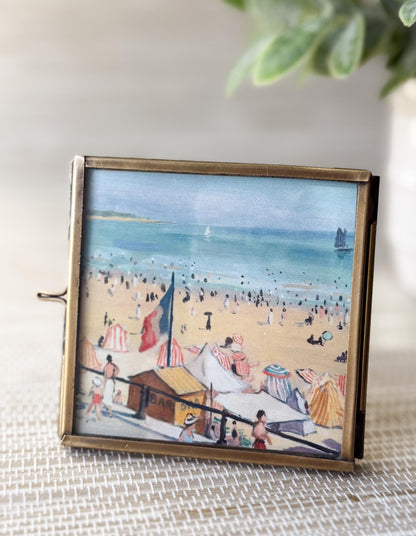 Vintage Brass Frame 3x3