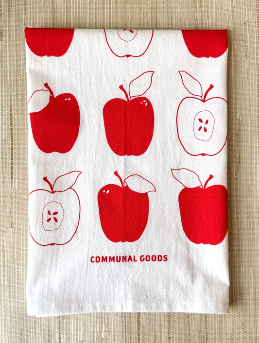 Apple kitchen towel set