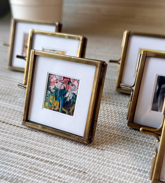 Vintage Keepsake Frame 2"x 2" with Matte