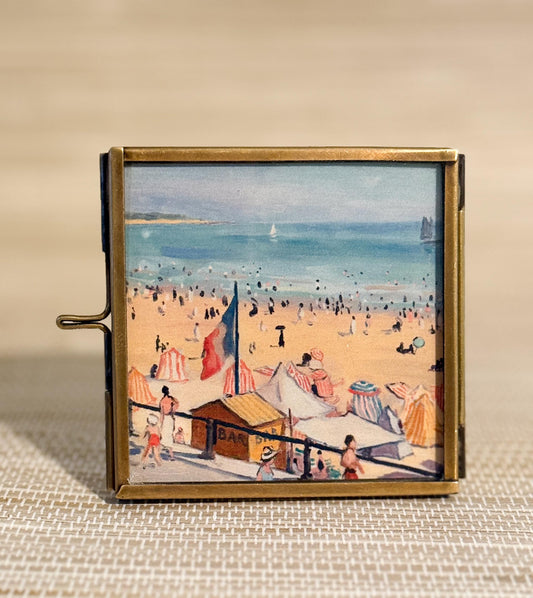Vintage Brass Frame 3x3