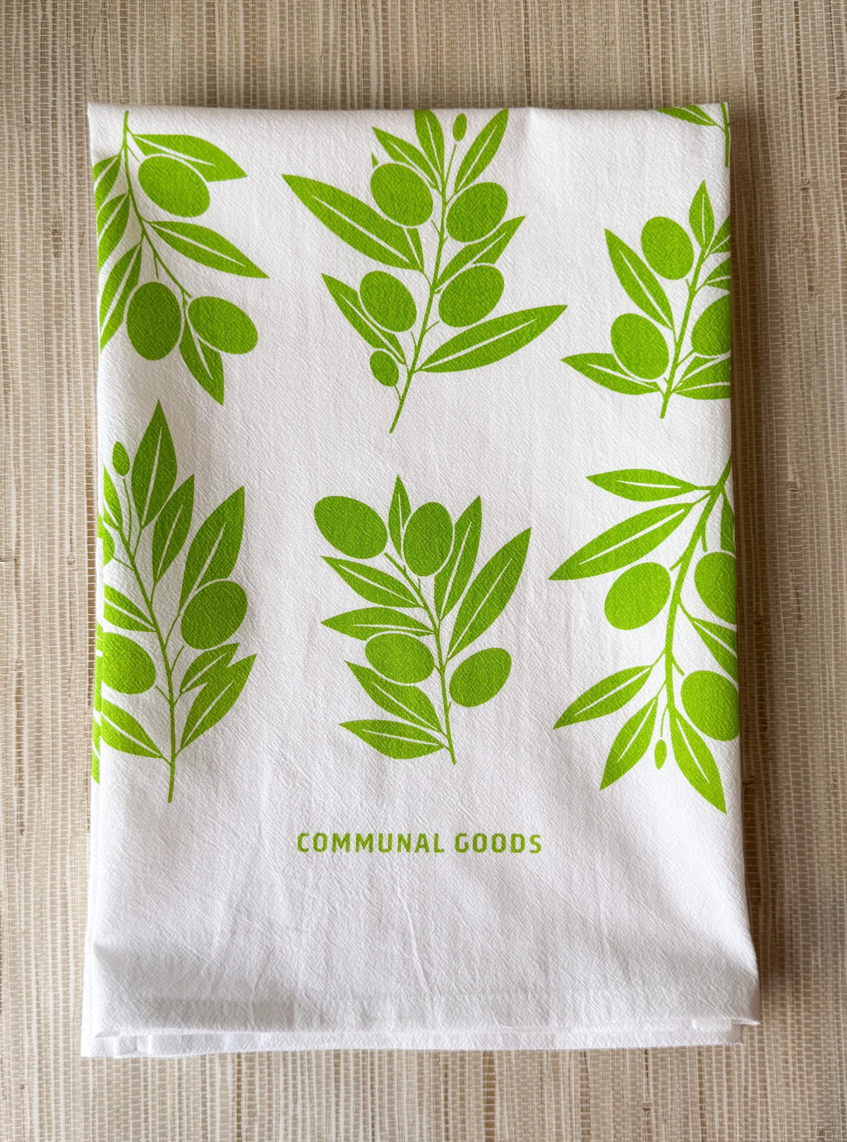Cotton Olives Towel