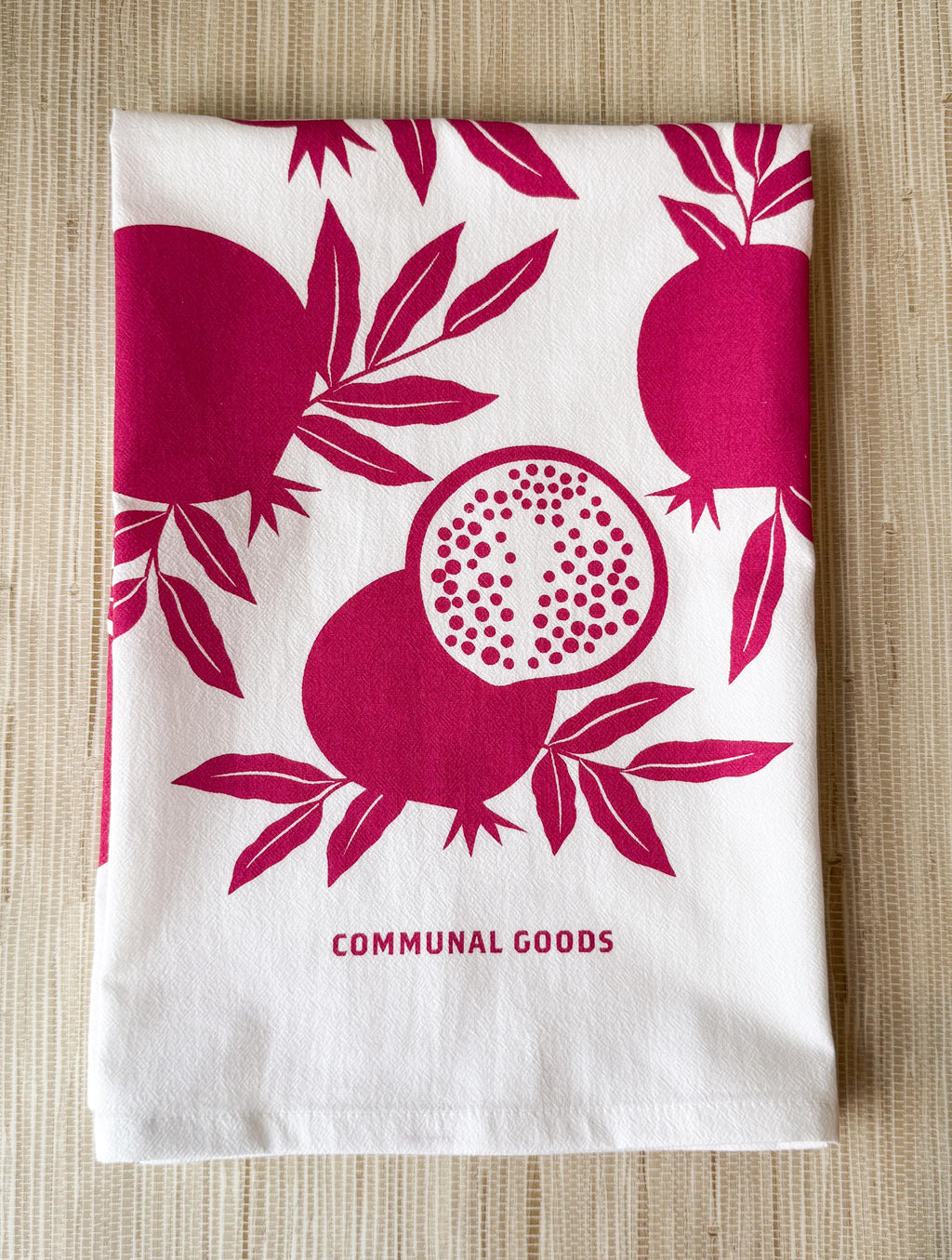 Cotton Oversized Tea Towels, Set of 2, Fruit, Citrus & Botanical Designs