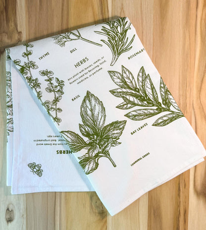 Herb Garden Towel