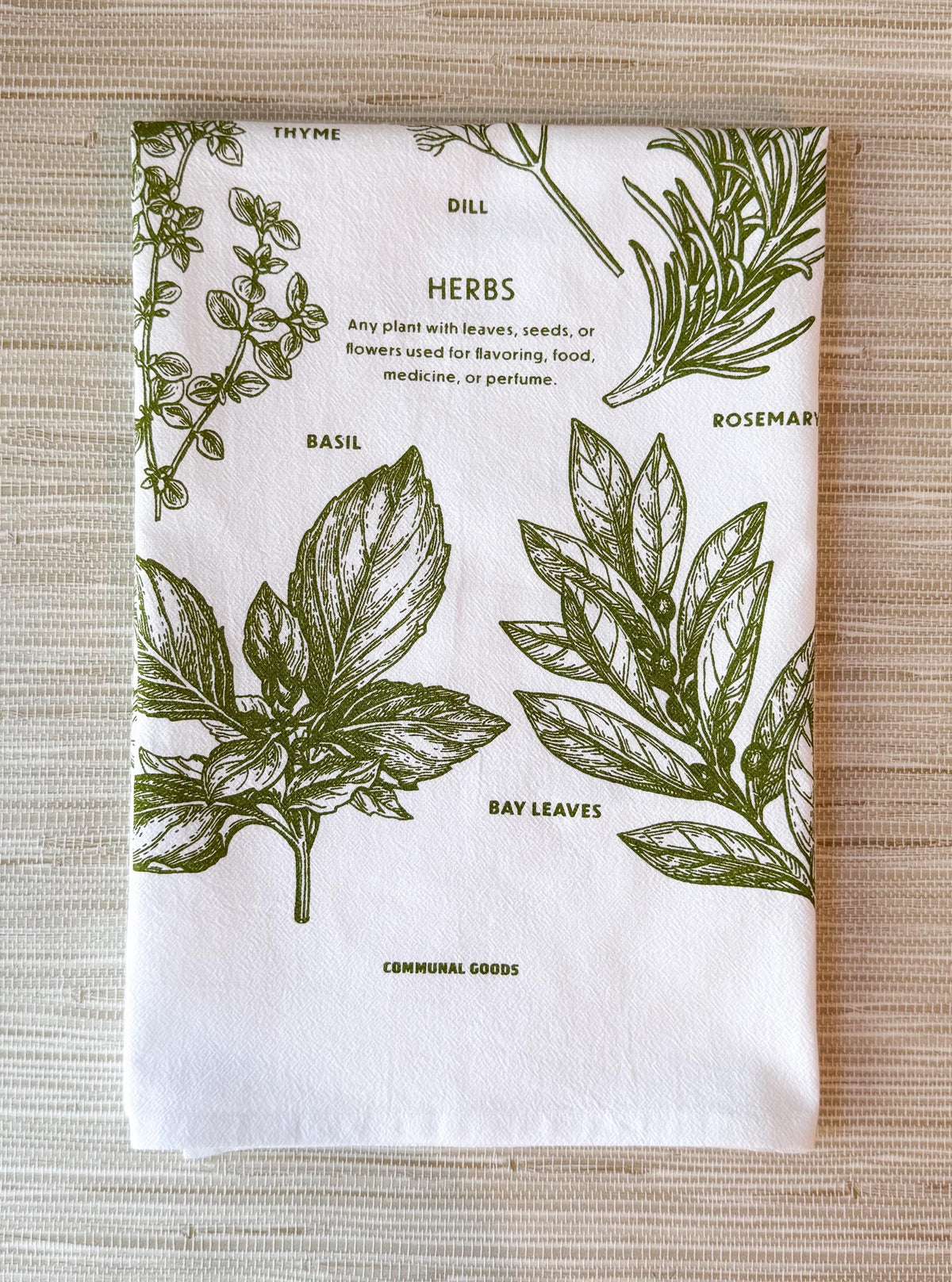 Herb Garden Towel