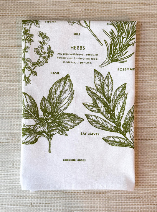Herb Garden Towel